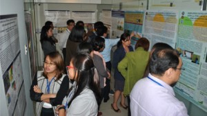 A total of 38 oral and 11 poster presenters discussed  their latest scientific findings during the two-day  international symposium.