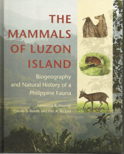 mammals of luzon