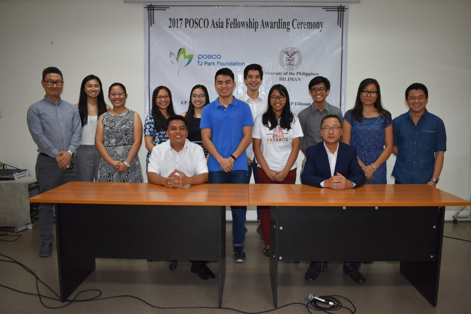 14 UPD students receive scholarship from POSCO - University of the ...