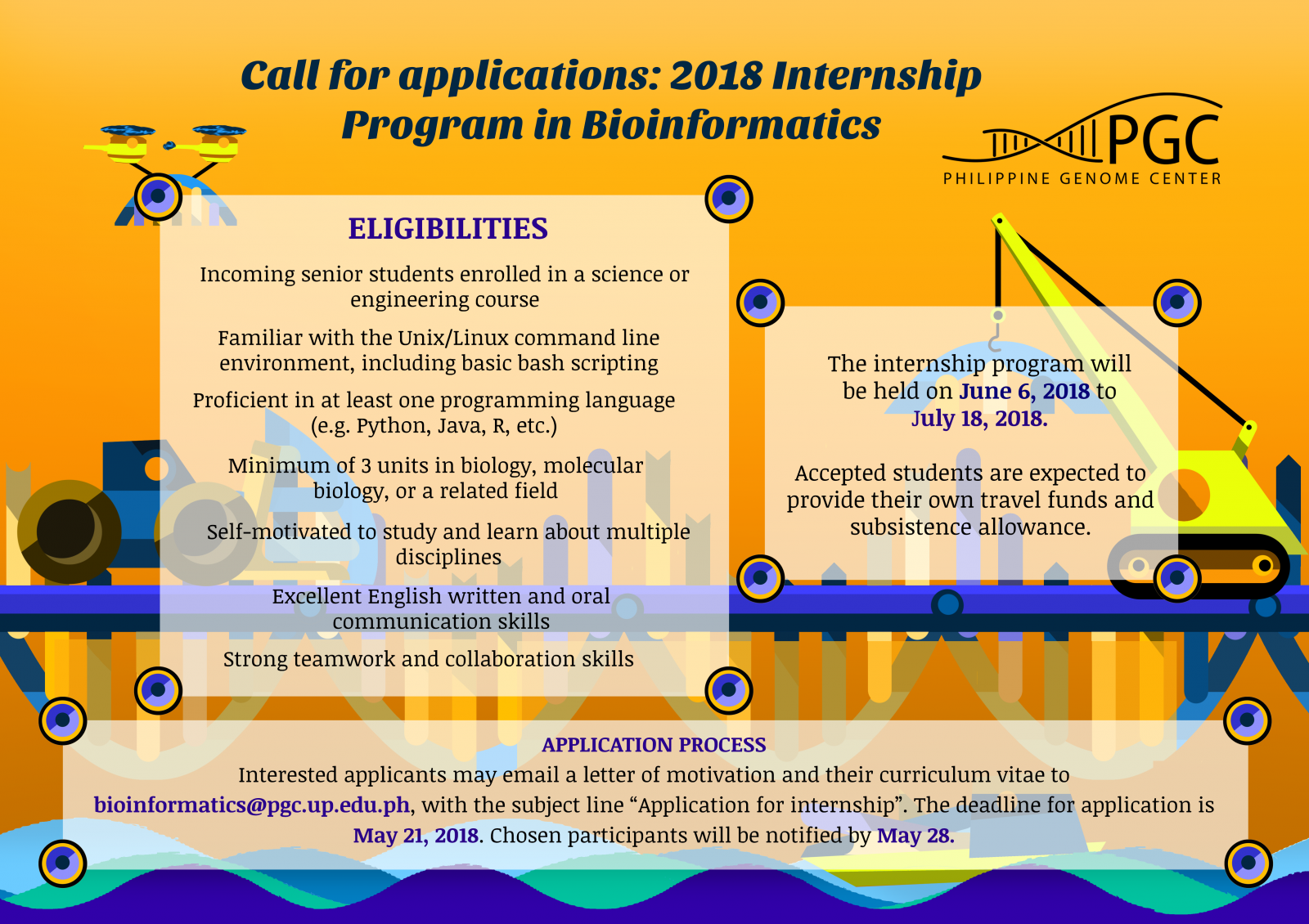 UP's genome center announces 2nd bioinformatics internship program