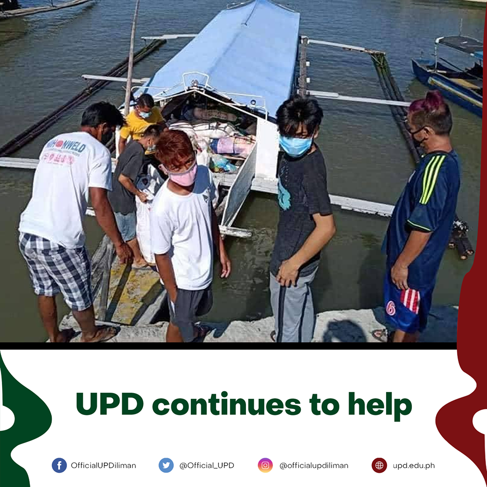 UPD continues to help