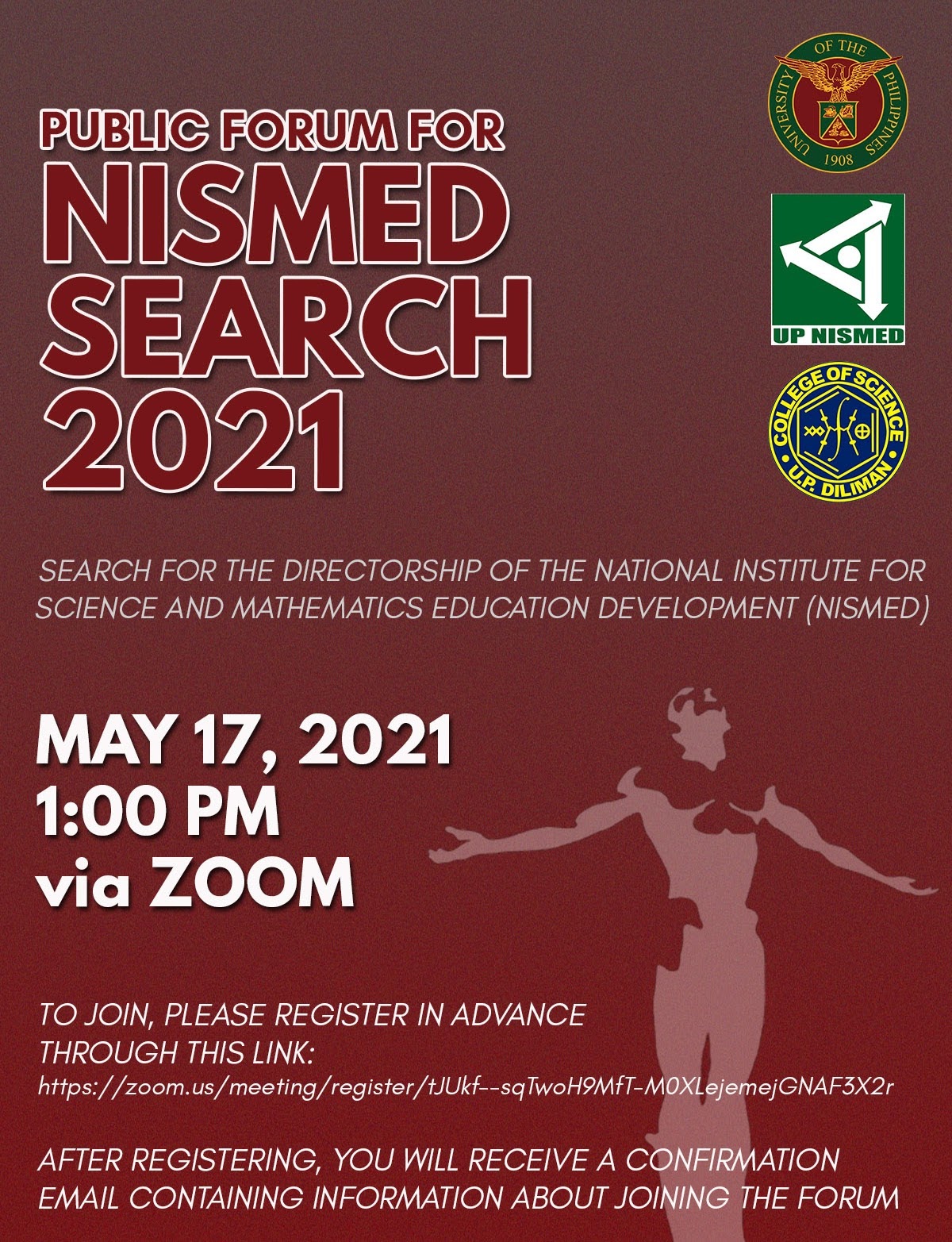 Call for Nominations to the Directorship of the National Institute for Science and Mathematics Education Development (NISMED)