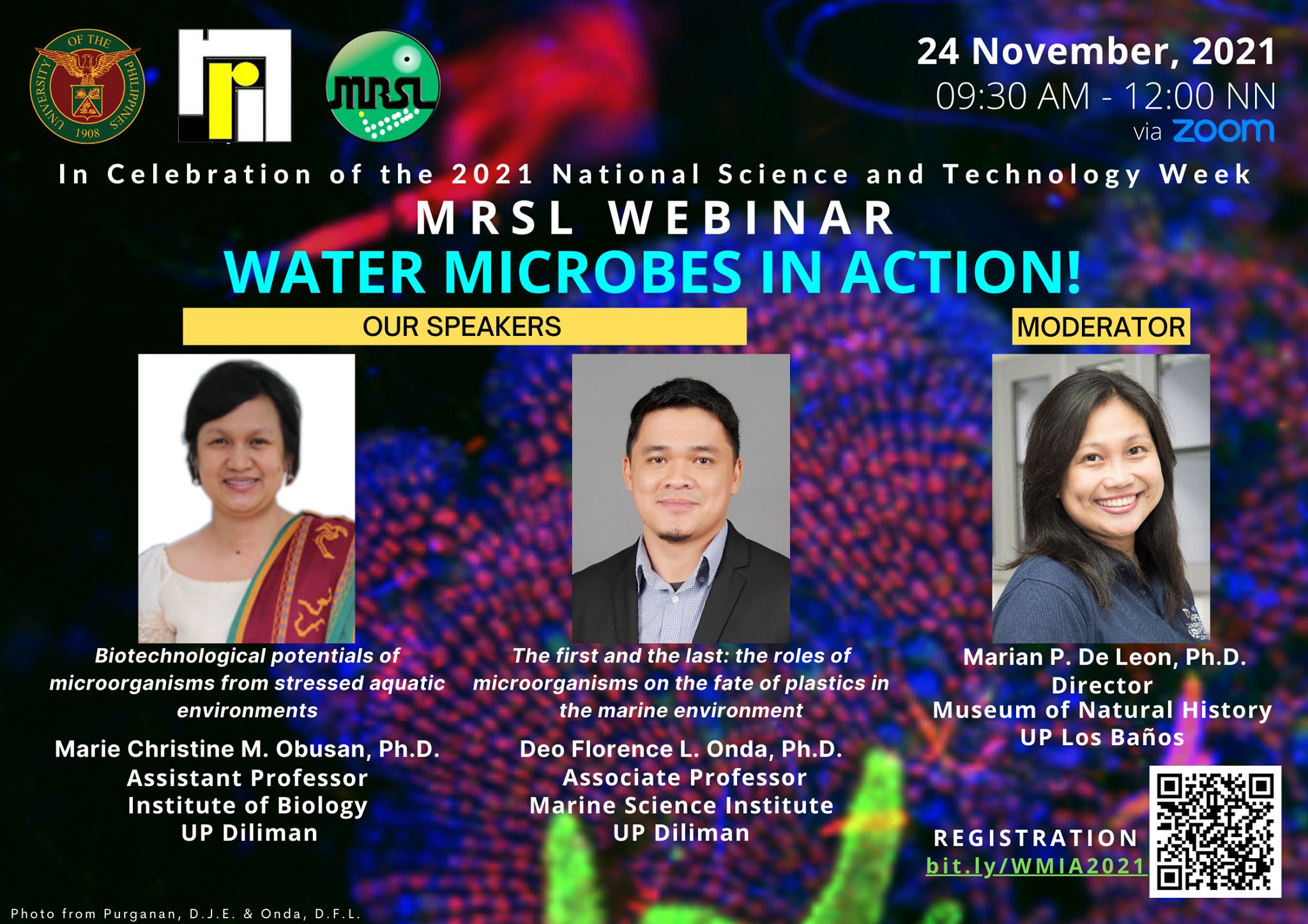 MRSL Webinar: Water Microbes in Action!