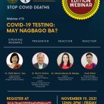 Stop COVID Deaths: COVID-19 Testing: May Nagbago Ba?