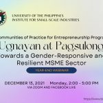 Ugnayan at Pagsulong: Towards a Gender-Responsive and Resilient MSME Sector