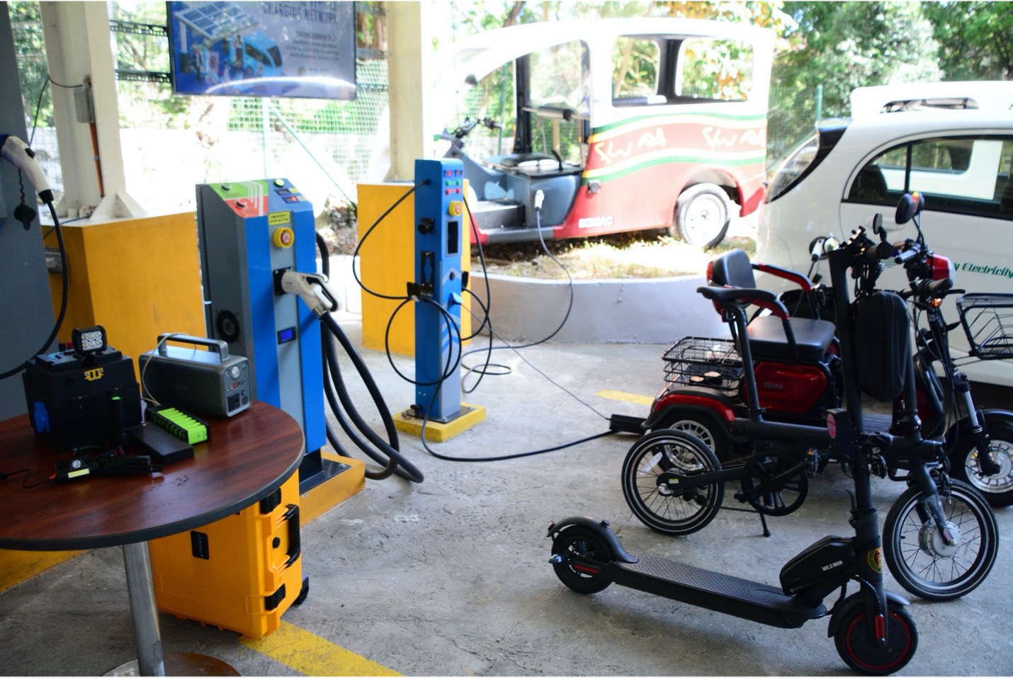 UPD now has new EV charging station University of the Philippines Diliman