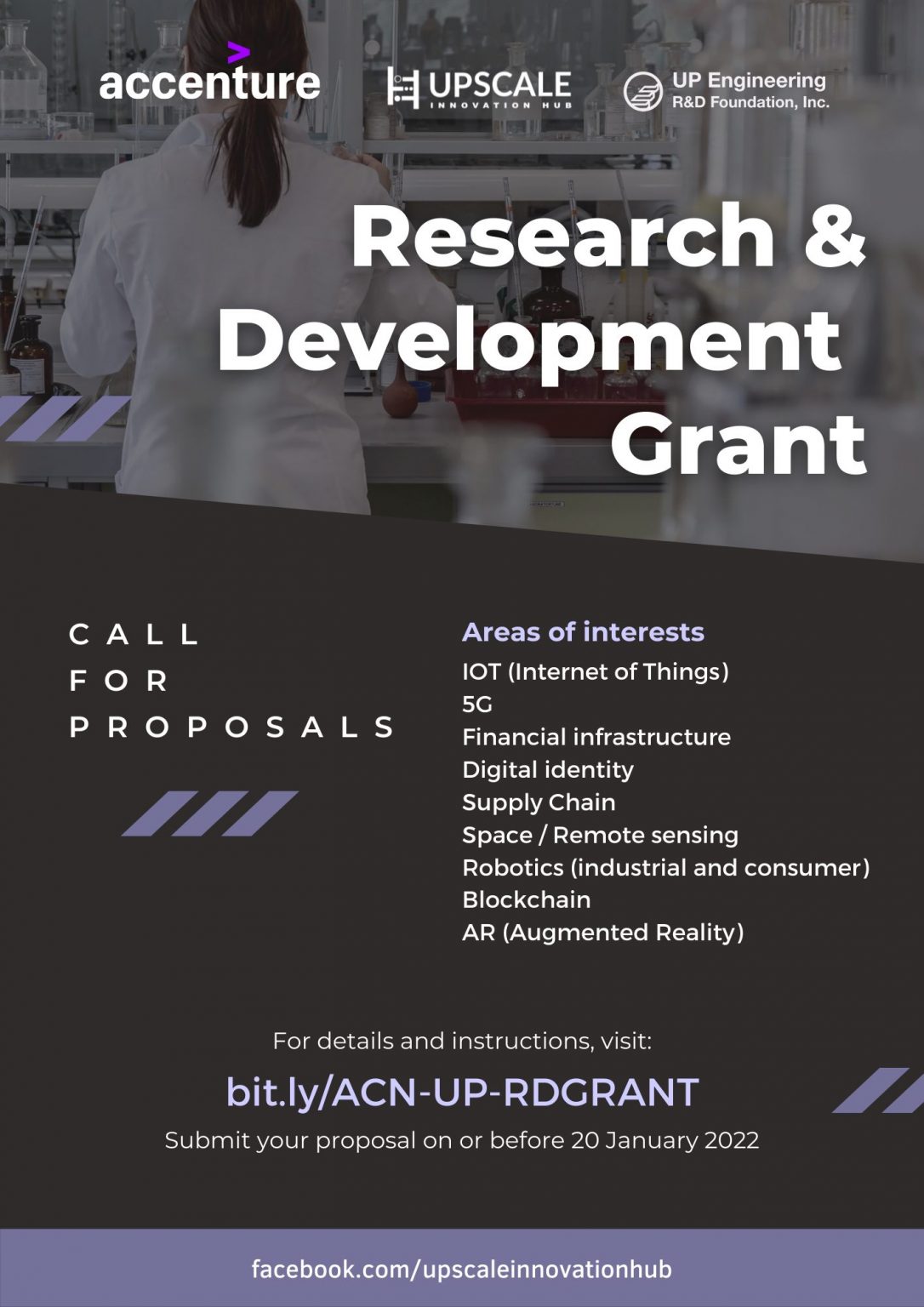 UPSCALE Innovation Hub's Call For Research And Development Project ...