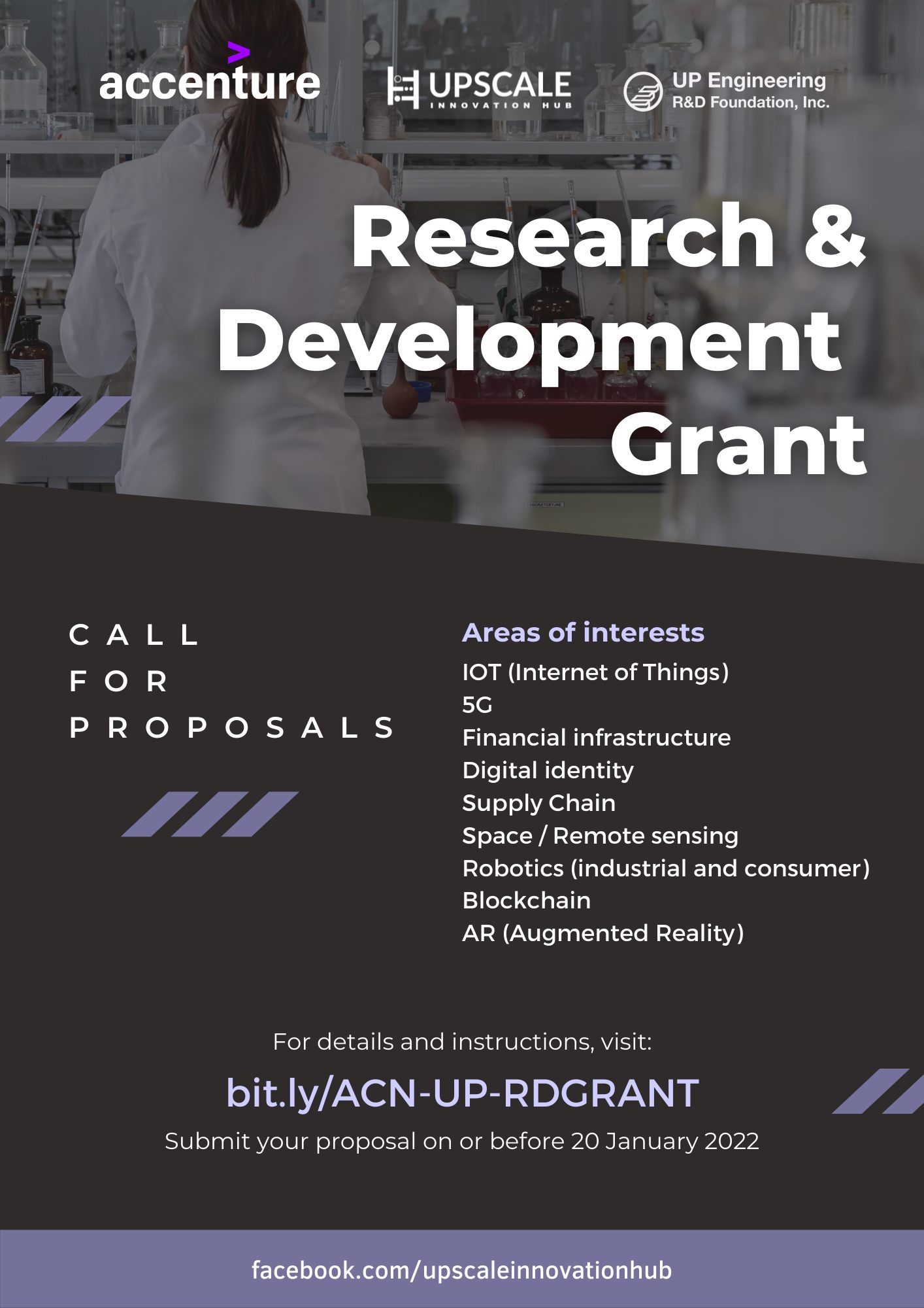 UPSCALE Innovation Hub's Call for Research and Development Project