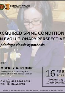 Binalot Talks: Acquired Spine Conditions in Evolutionary Perspective: Updating a Classic Hypothesis