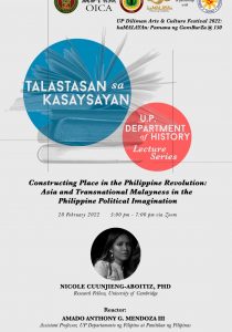 Constructing Place in the Philippine Revolution: Asia and Transnational Malayness in the Philippine Political Imagination