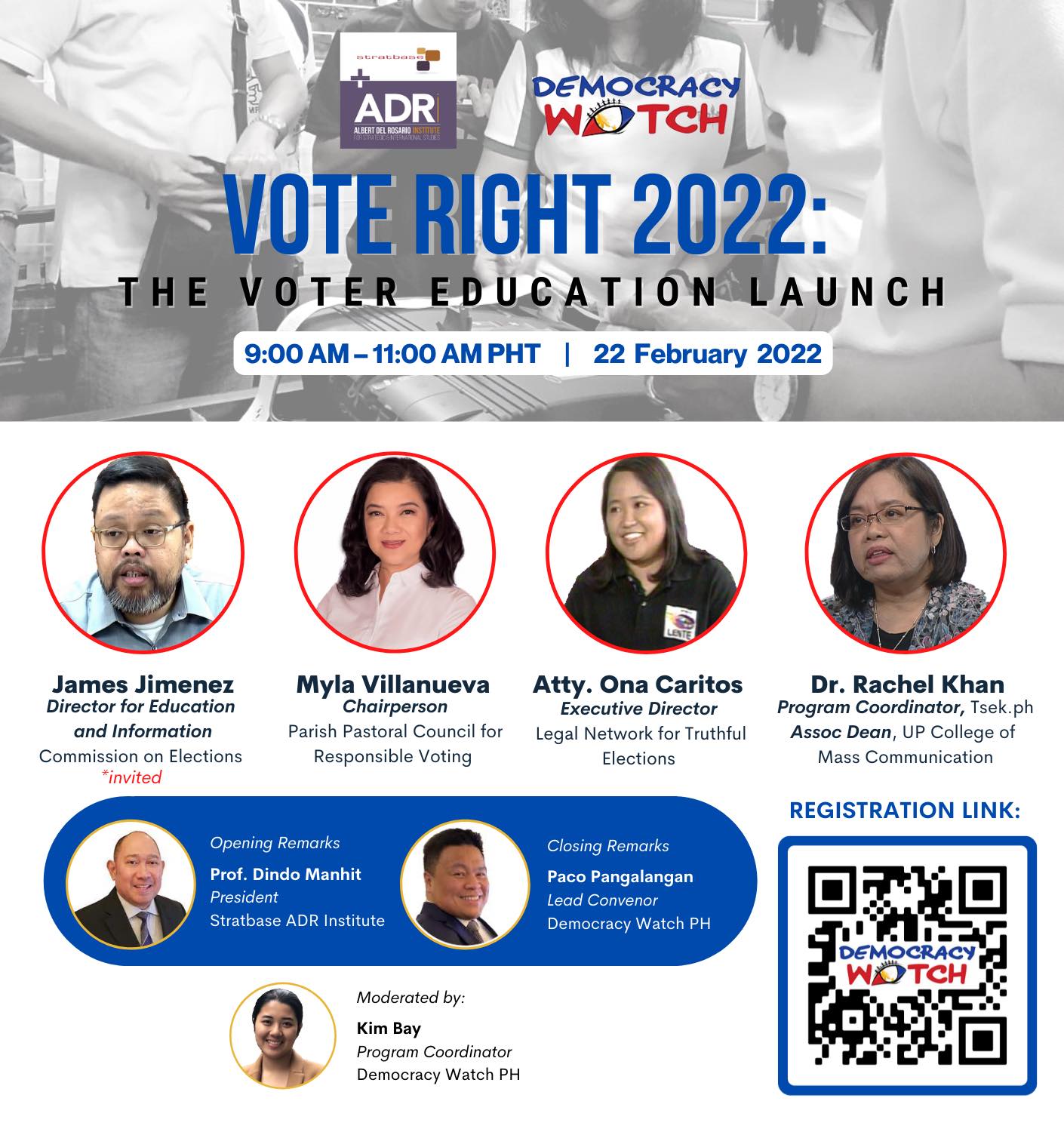 Vote Right 2022: The Voter Education Launch