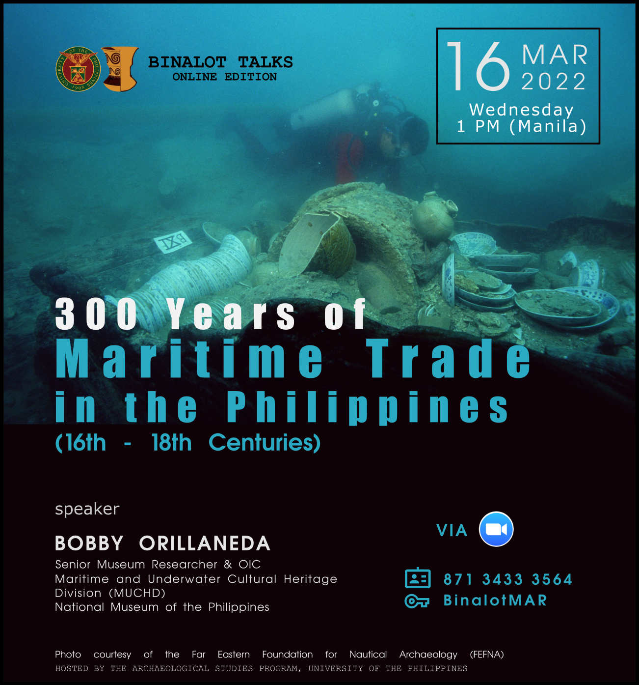 Binalot Talks: 300 Years of Maritime Trade in the Philippines (16th-18th Centuries)