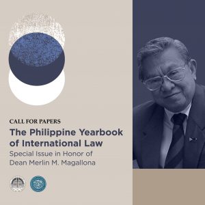 Call for Papers: The Philippine Yearbook of International Law