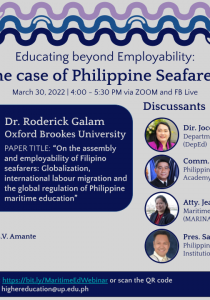 Educating Beyond Employability: The Case of Philippine Seafarers