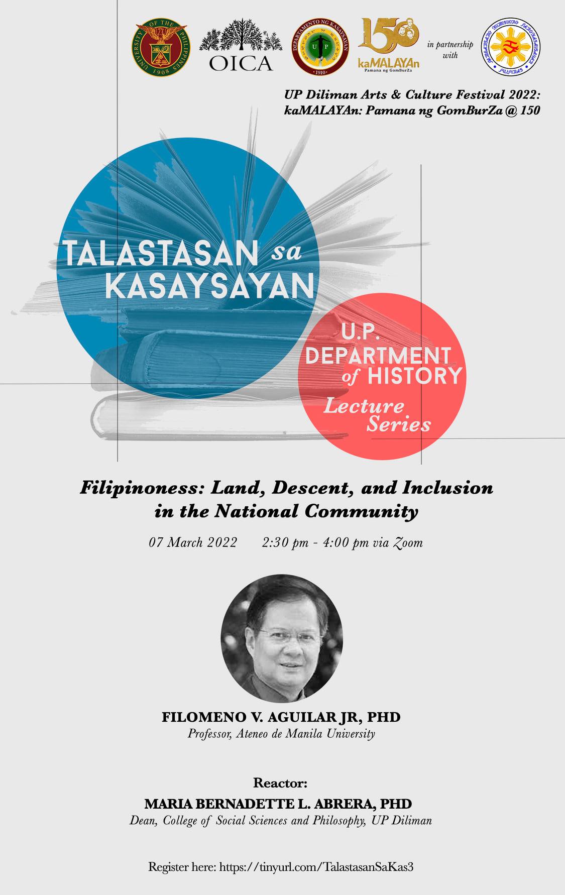 Filipinoness: Land, Descent, and Inclusion in the National Community