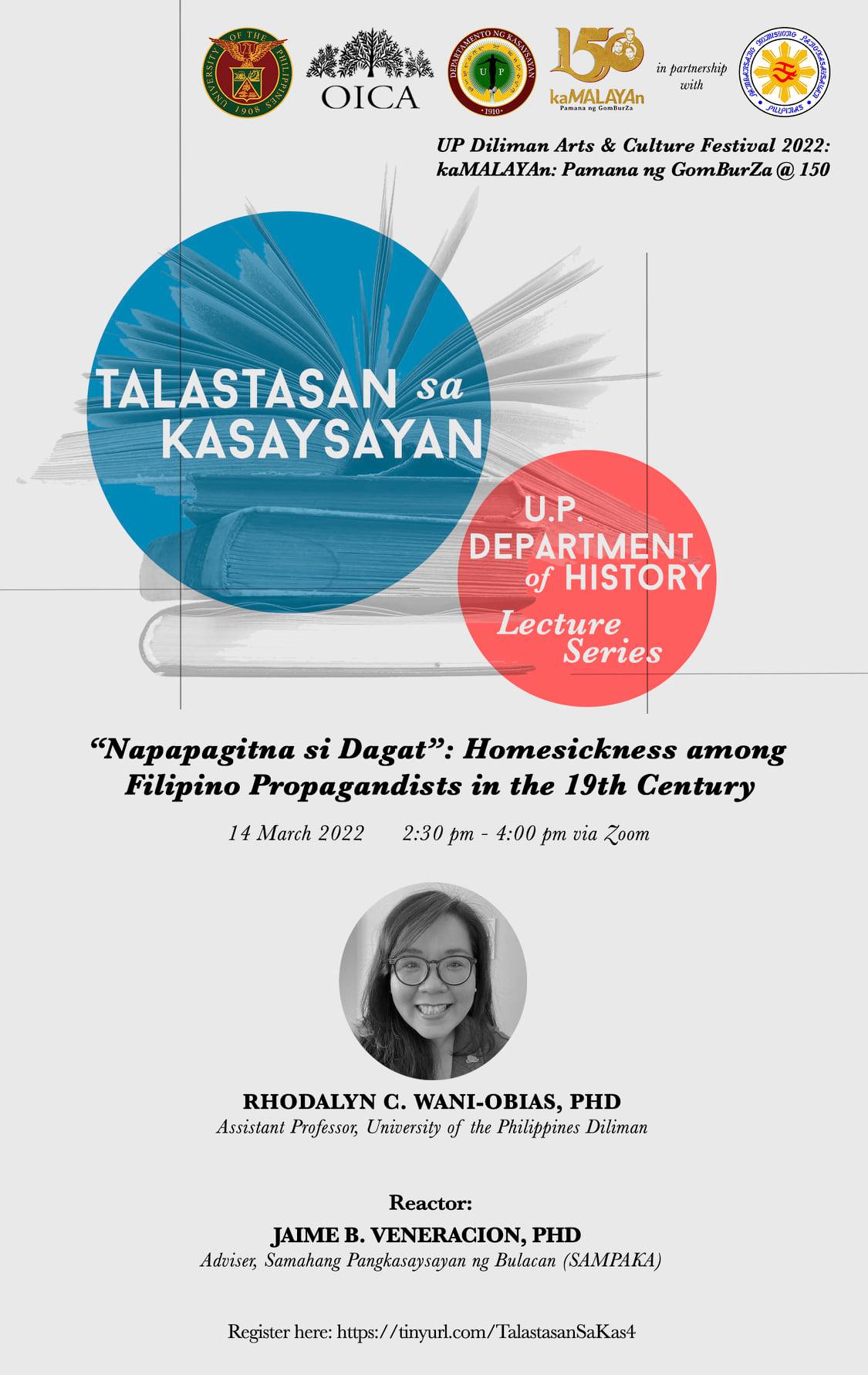 Napapagitna si Dagat’: Homesickness among Filipino Propagandists in the 19th Century