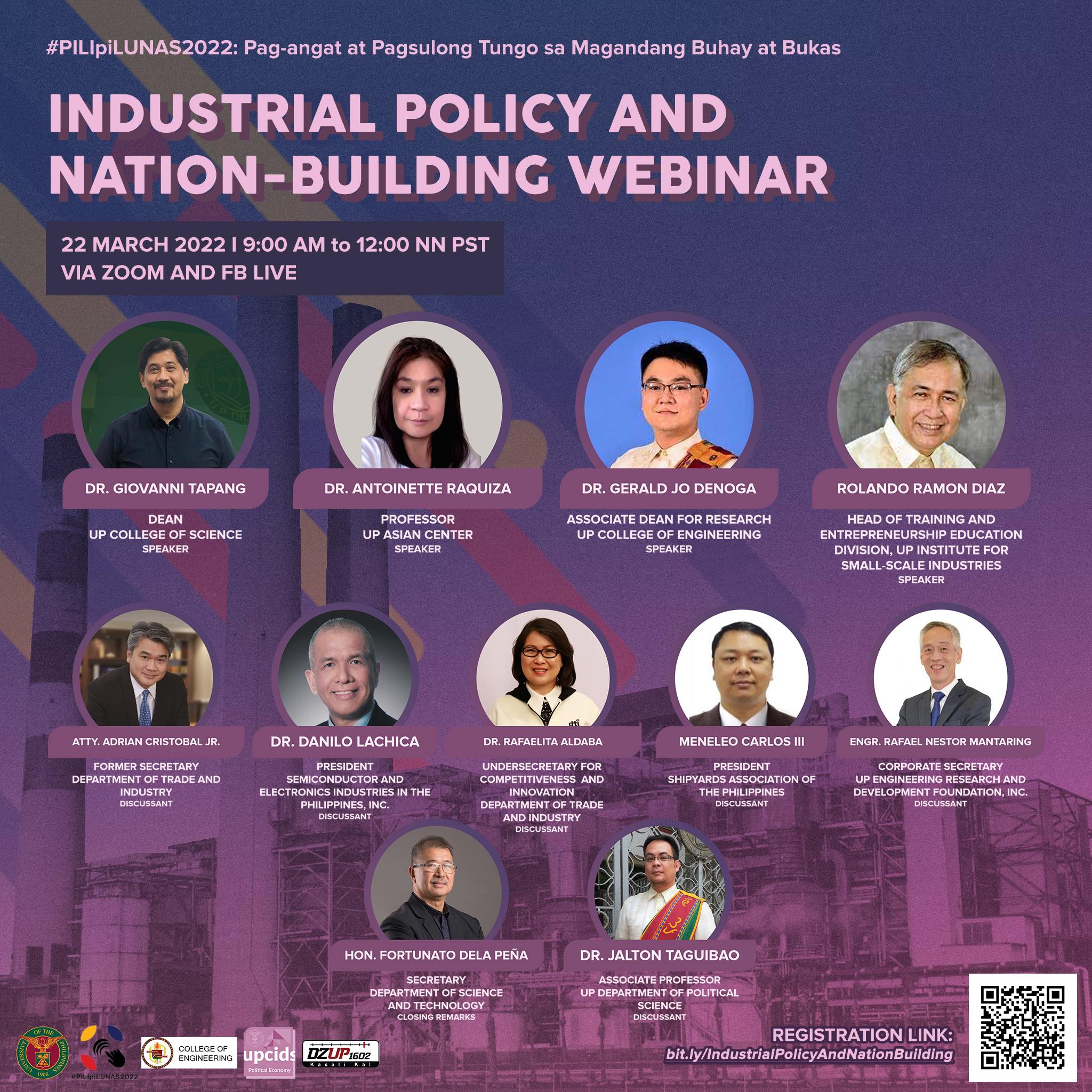 #PILIpiLUNAS2022: Industrial Policy and Nation-Building Webinar