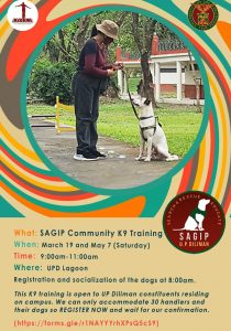 Sagip Community K9 Training