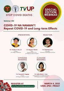 Stop COVID Deaths: COVID-19 Na Naman?! Repeat COVID-19 and Long-term Effects