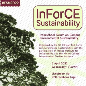 InForCE Sustainability: Interschool Forum on Campus Environmental Sustainability