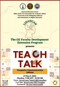 Teach Talk: How to Teach and Manage Your Gen Z Class (Purposive Communication Edition)