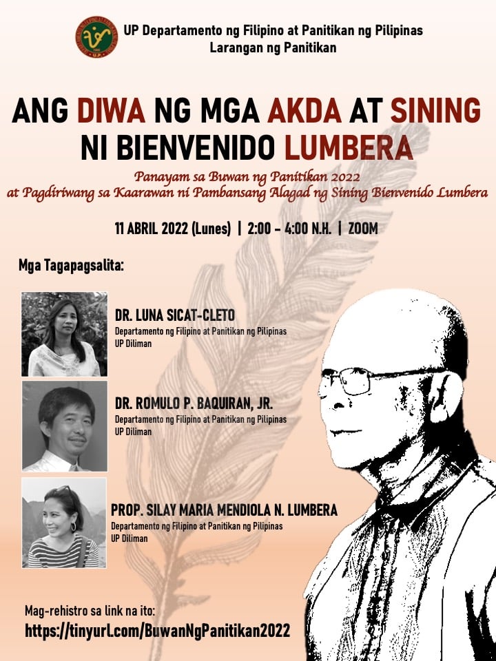 Ang Diwa ng mga Akda at Sining ni Bienvenido Lumbera