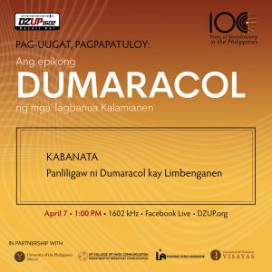 Pag-uugat, Pagpapatuloy: Ang Epikong Dumaracol ng Tagbanua Kalamianen