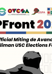 UPFront 2022: The Official Miting de Avance and UP Diliman USC Elections Forum