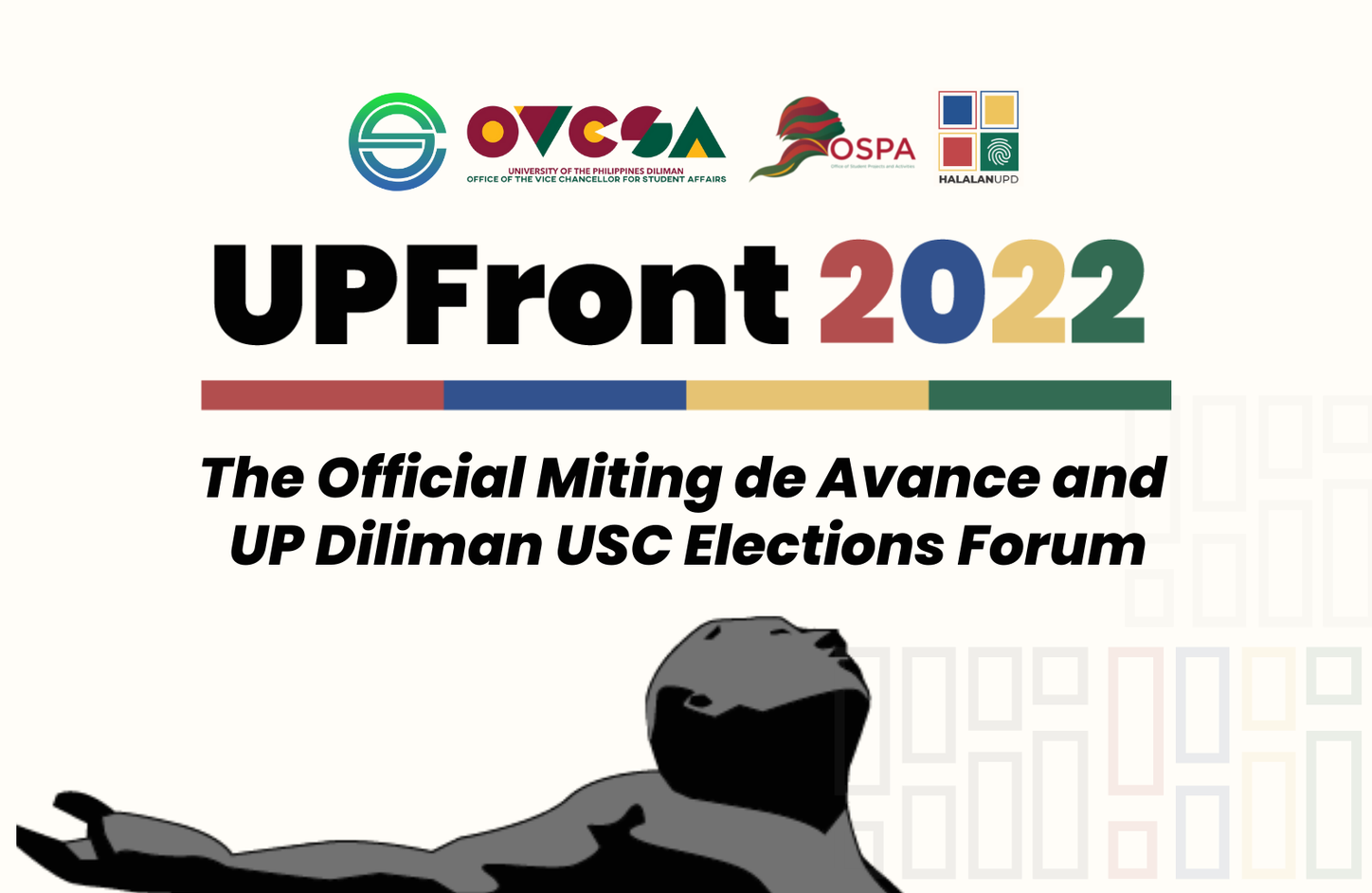 UPFront 2022: The Official Miting de Avance and UP Diliman USC Elections Forum