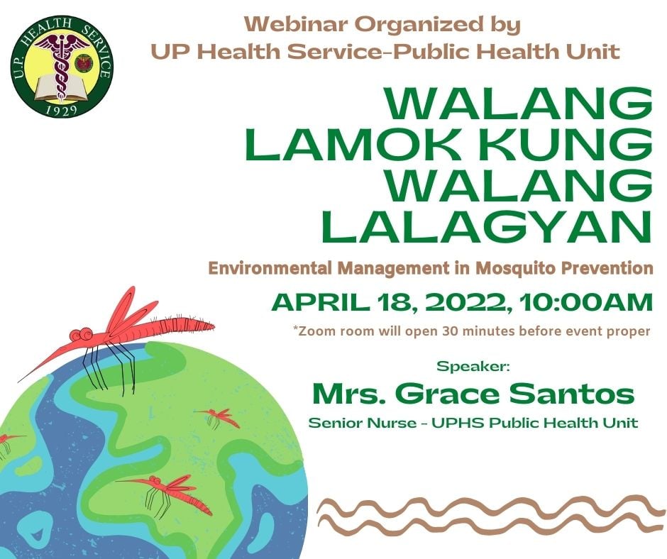 Walang Lamok Kung Walang Lalagyan: Environmental Management in Mosquito Prevention