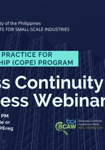 Business Continuity Awareness Webinar