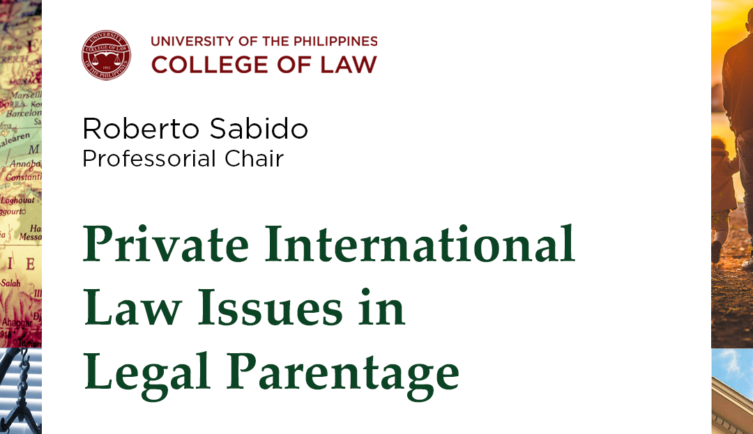 Private International Law Issues in Legal Parentage