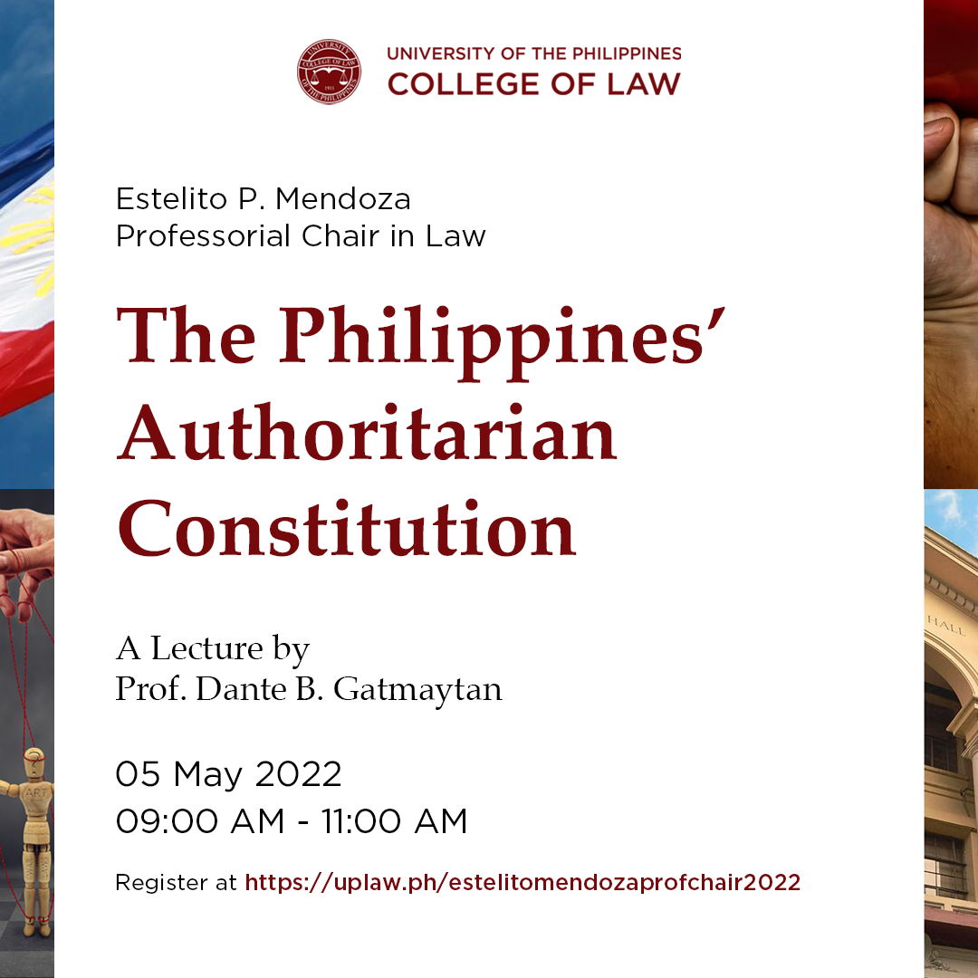 The Philippines’ Authoritarian Constitution - University of the ...