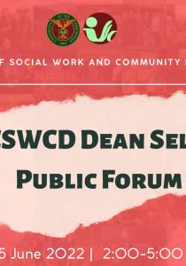 2022 CSWCD Dean Selection Public Forum