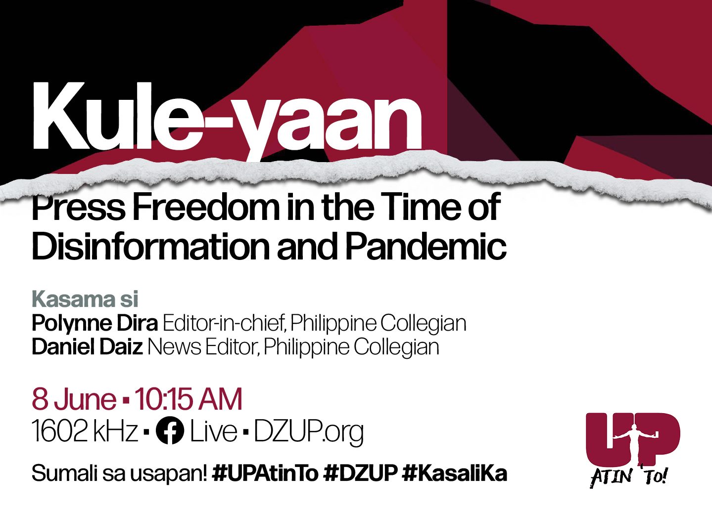 Kule-yaan: Press Freedom in the Time of Disinformation and Pandemic