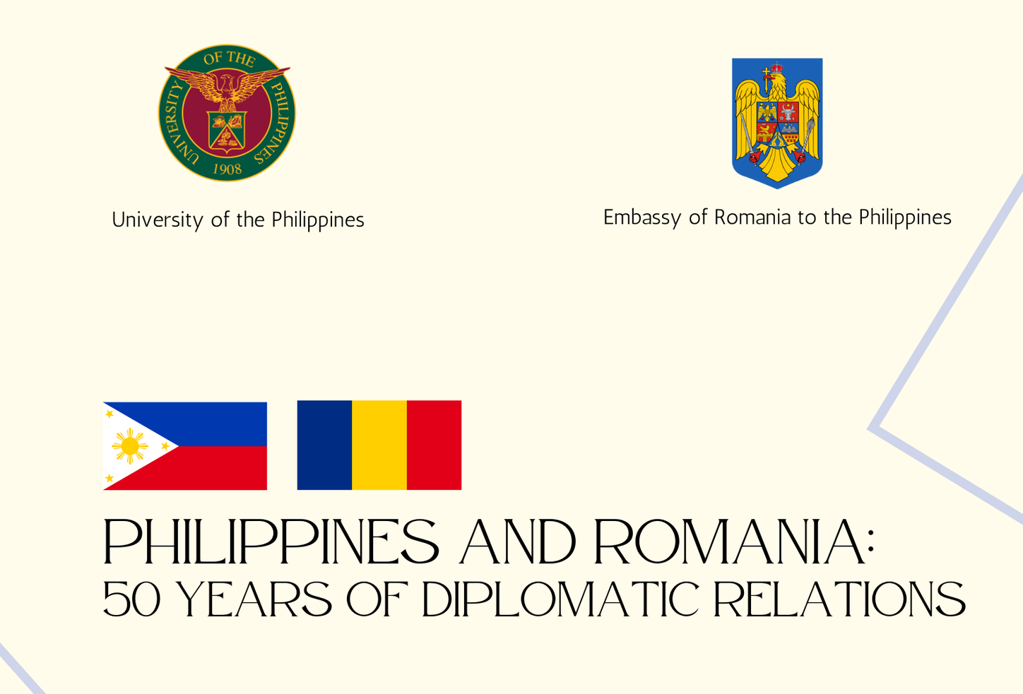 Philippines and Romania: 50 years of Diplomatic Relations