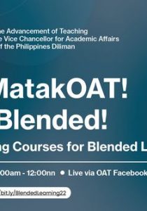 Wag MatakOAT! Maki-Blended! (Re)Designing Courses for Blended Learning