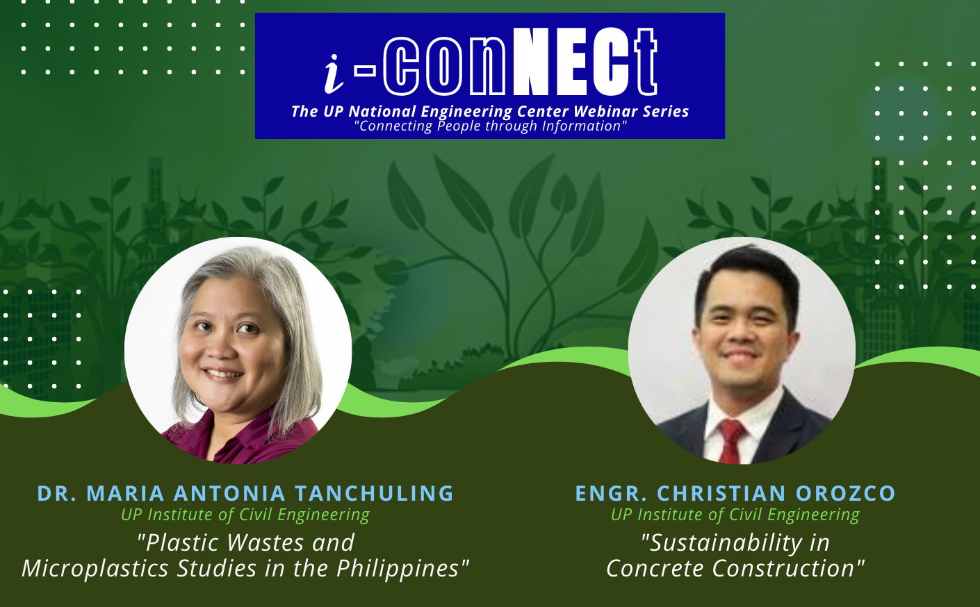 i-ConNECt: The UP National Engineering Center Webinar Series