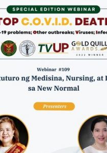 Stop COVID Deaths: Ang Pagtuturo ng Medisina, Nursing, at Dentistry sa New Normal