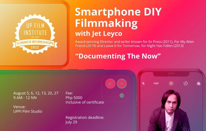 UPFI Smart DIY Filmmaking Workshop