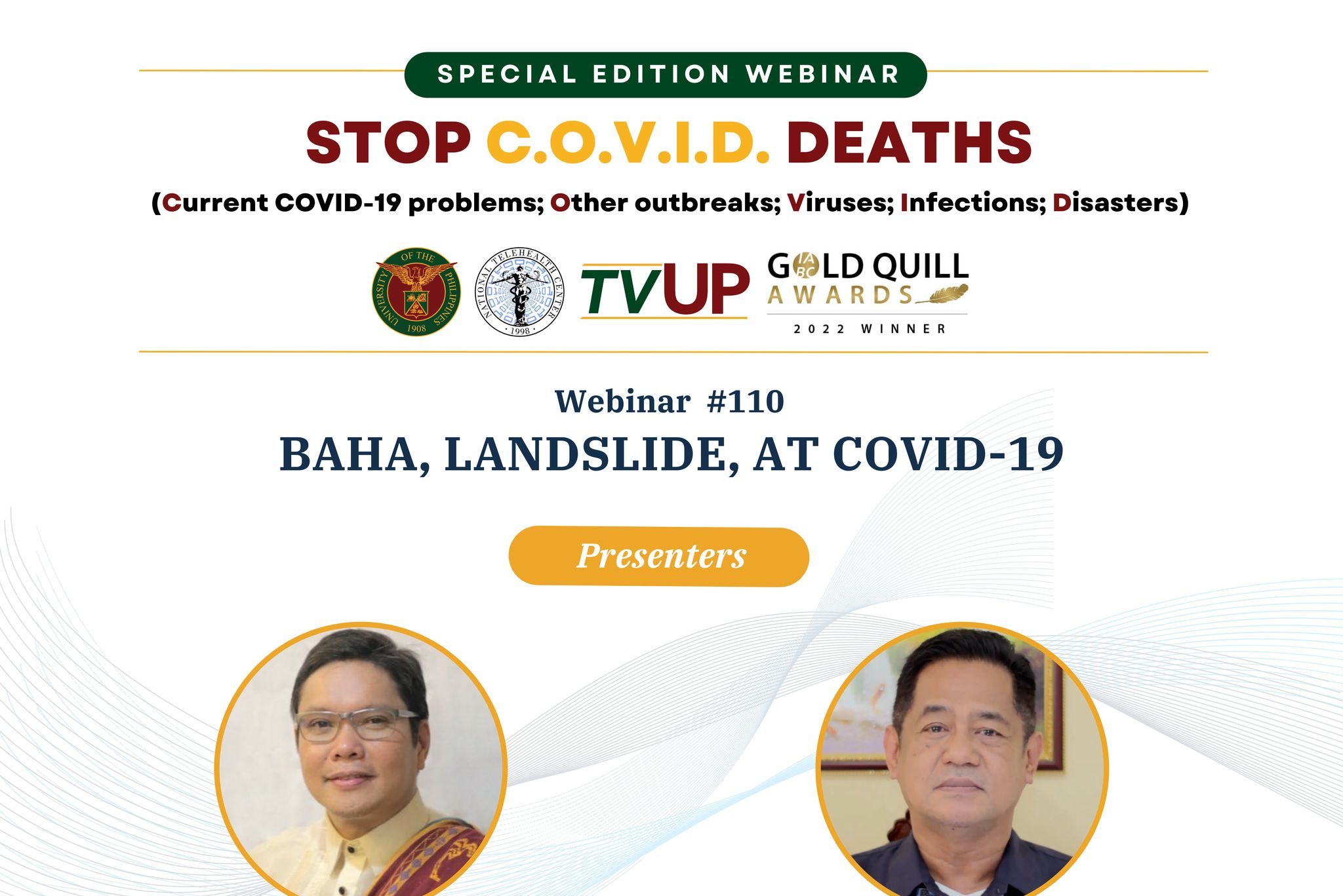 Stop COVID Deaths: Baha, Landslide, at COVID-19