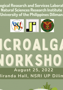 UP NSRI-BRSL Microalgae Workshop