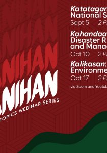 Bayanihan Common Module Topics Webinar Series