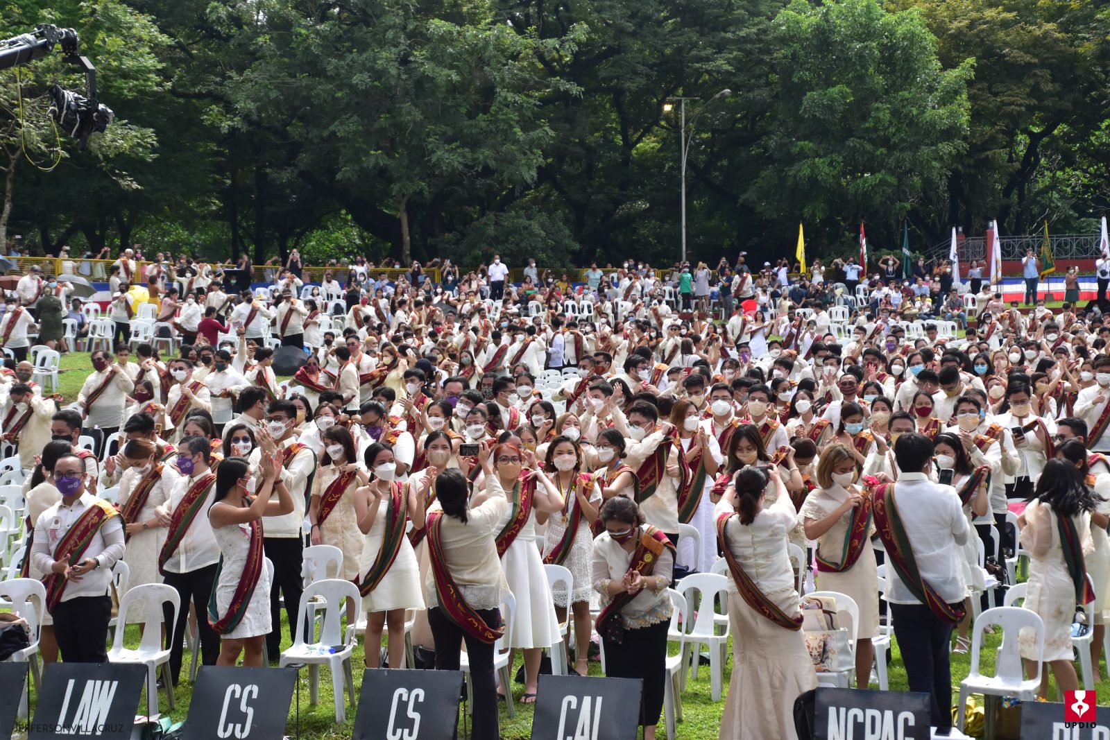 F2F grad returns in 2022 University of the Philippines Diliman