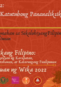 Linangan 2022: Workshop sa Katutubong Pananaliksik sa Sikolohiya