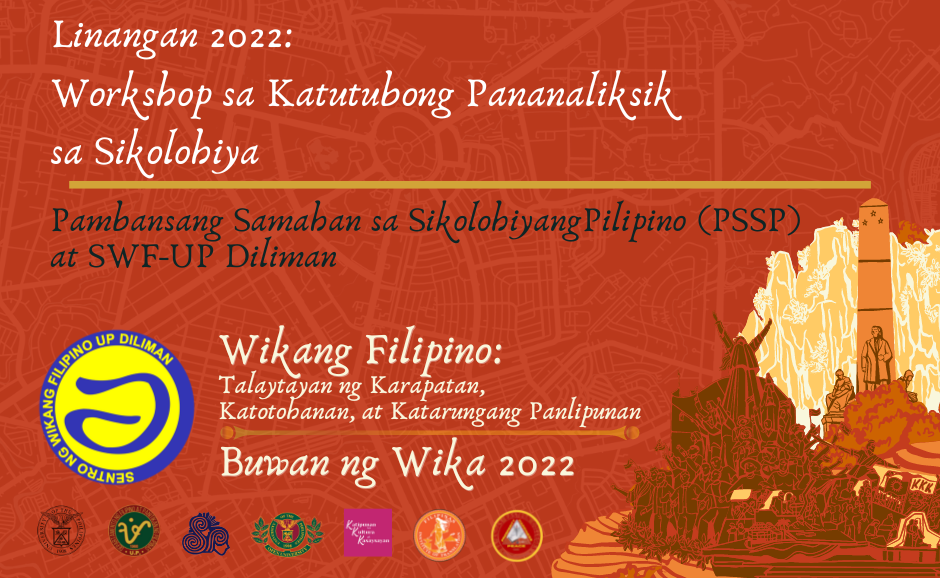 Linangan 2022: Workshop sa Katutubong Pananaliksik sa Sikolohiya