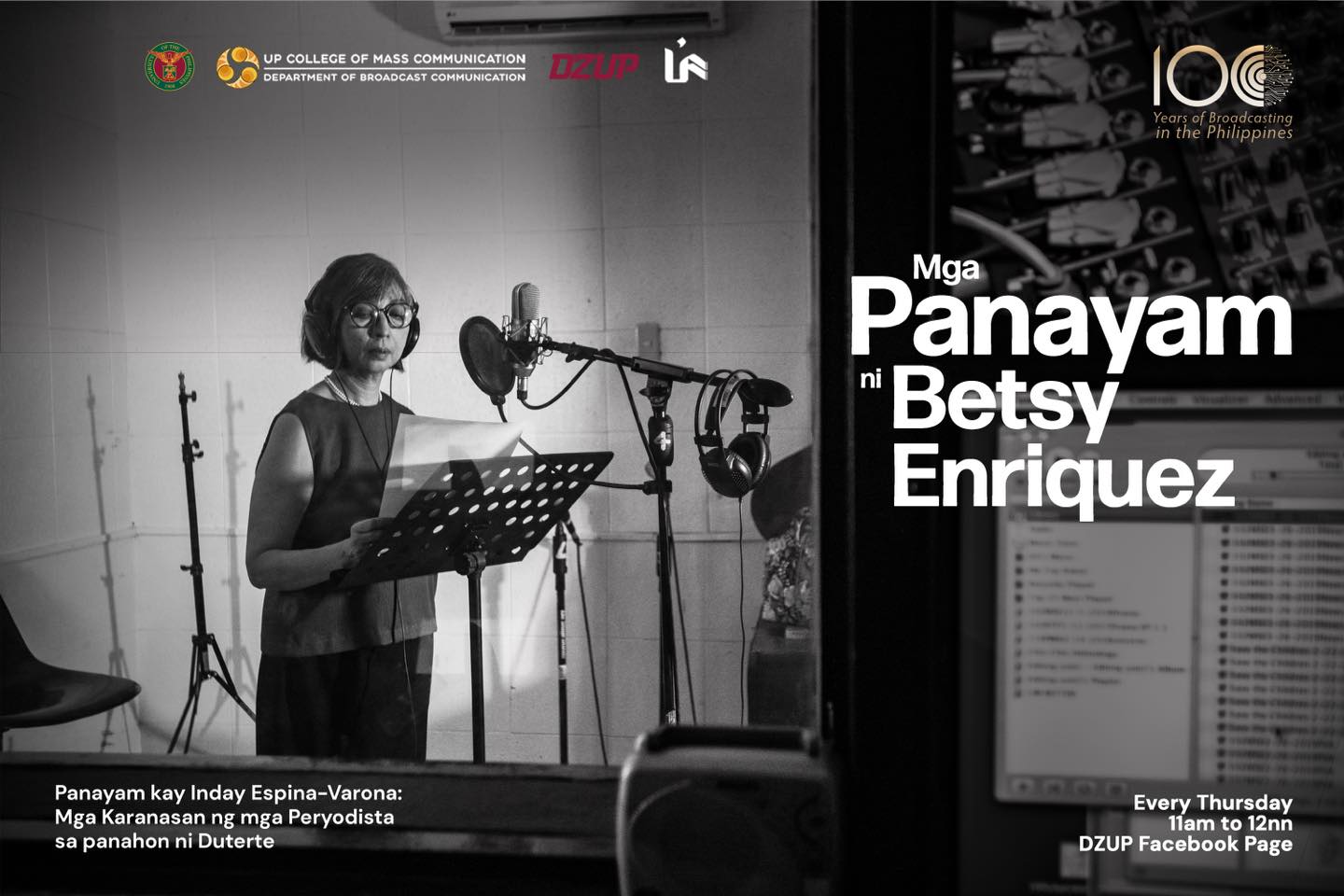 Mga Panayam ni Betsy Enriquez