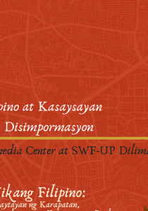 Open Talk: Wikang Filipino at Kasaysayan sa Hamon ng Disimpormasyon