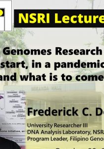 A Filipino Genomes Research Program: From Start, in a Pandemic, Now, and What is to Come