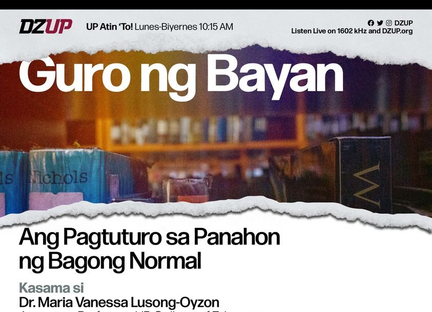 Atin ‘To: Guro ng Bayan: Ang Pagtuturo sa Panahon ng Bagong Normal